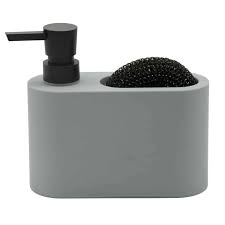 Detergent Dispenser with Integrated Sponge